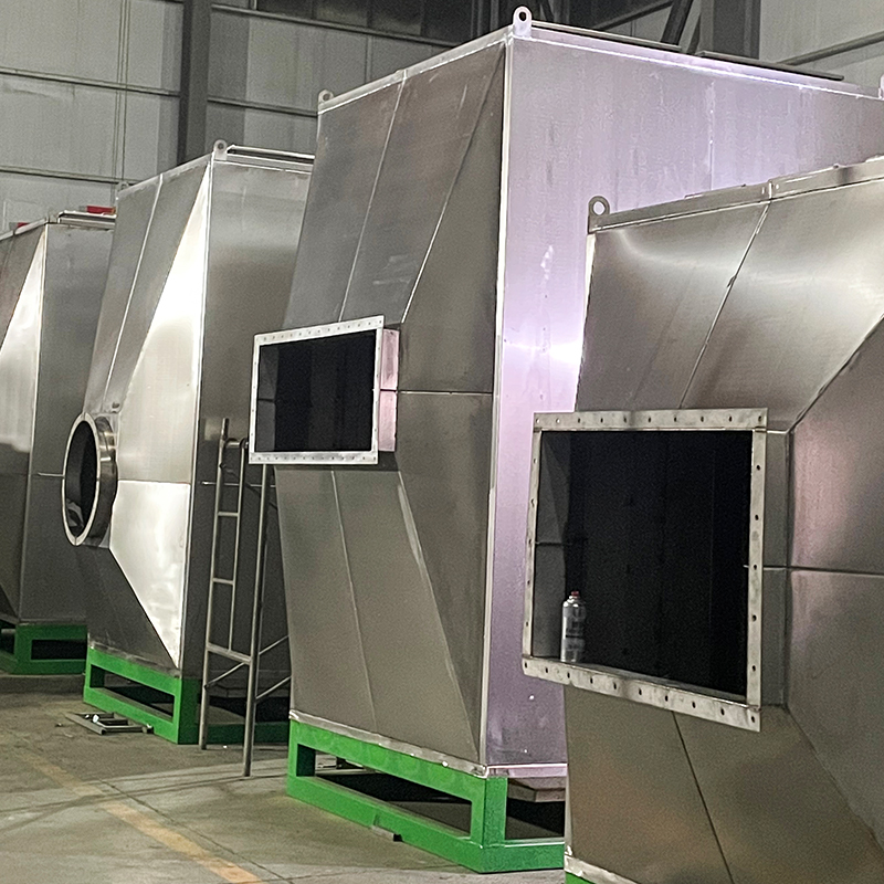 Horní a boční vykládací konstrukce Adsorpční box s aktivním uhlím z nerezové oceli 304