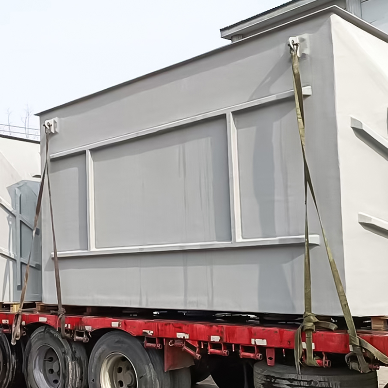 FRP horizontální stírací věž