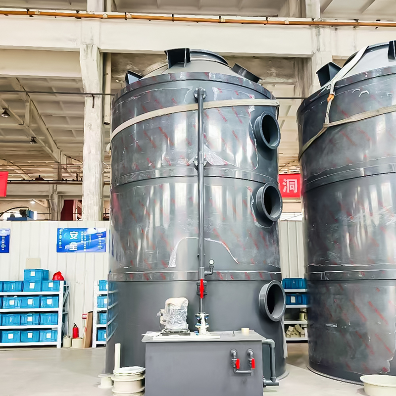 PVC stříkací věž