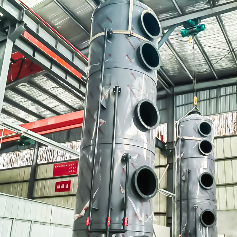 PVC stříkací věž