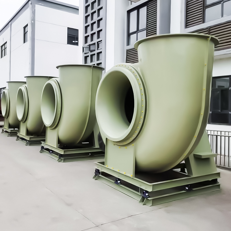 FRP středotlaké a nízkotlaké antikorozní ventilátory