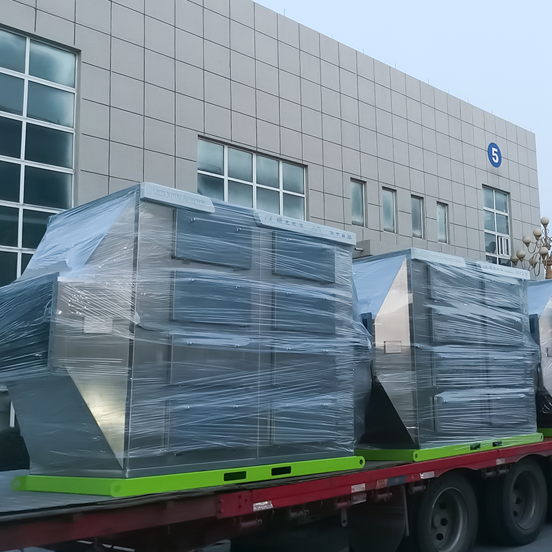 Konstrukce zásuvky adsorpčního boxu z nerezové oceli 304 s aktivním uhlím