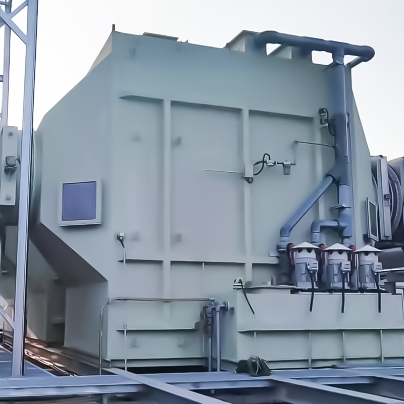 FRP horizontální stírací věž