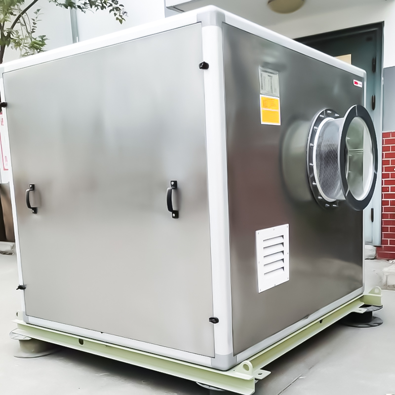 Sklolaminátový zvukotěsný boxový ventilátor