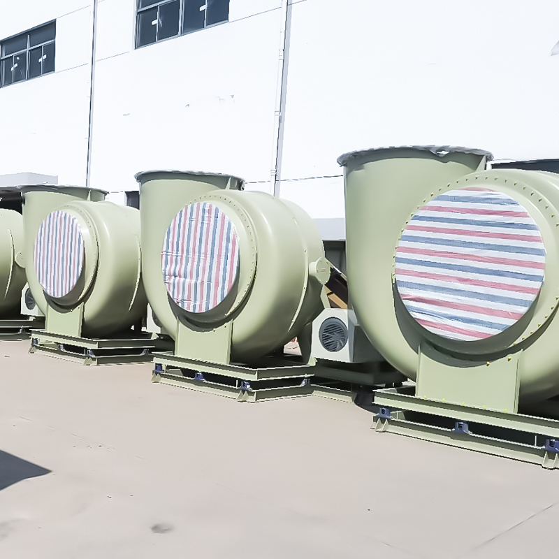 FRP středotlaké a nízkotlaké antikorozní ventilátory