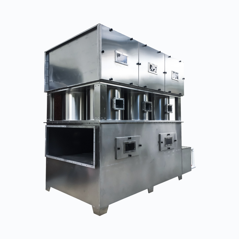 Hybridní cyklónová sprchová věž